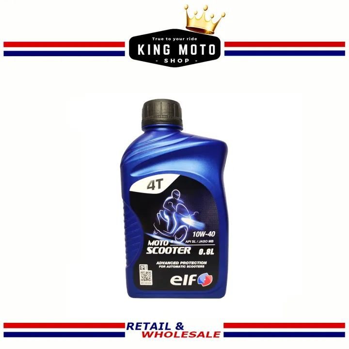 Elf Moto 4 Scooter 10W40 Engine Oil 0.8L Lazada PH