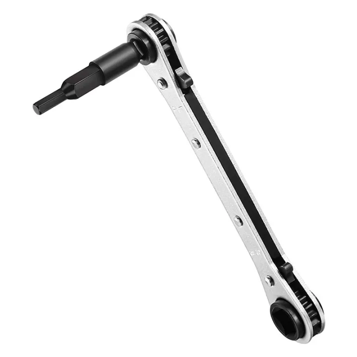 Ratchet Wrench Air Conditioner Ratcheting Service Wrench 3/16 Inch to 3