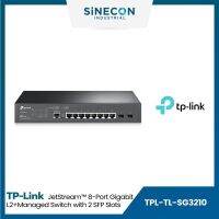 มีบริการส่งด่วนภายในวัน - TP-Link รุ่น TL-SG3210 JetStream 8-Port Gigabit L2 Managed Switch with 2 SFP Slots By Sinecon