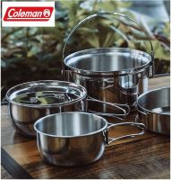 Coleman exponent หม้อด้ามพับ หม้อสนาม หม้อแคมป์ปิ้ง หม้อพกพาสแตนเลส