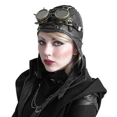 Pilot Cap Medieval Retro Style Pilot Hat Costume Steampunk Pilot Accessories for Carnival Themed Parties Halloween gifts