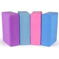 Yoga Block 2PCS EVA Foam Yoga Bricks Soft Non-Slip Surface High-Density Dancing Gym Workout Stretching Aid Body Shaping Health