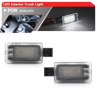 【CW】2x Car Led Courtesy Trunk Boot Light Footwell Welcome Door Lamp Boot Lamp For Volvo C70 V50 S60 S60L V40 S80 S80L V60 XC60 XC90