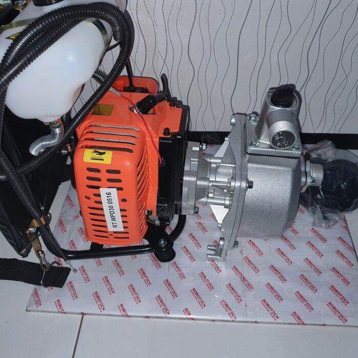 MODIF MESIN RUMPUT KE MESIN POMPA AIR MERK ROBOTECH - AZZASHOP25 ...