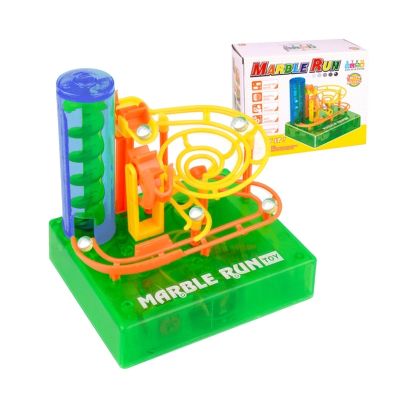 DIY Electric Maze Ball Track Marble Race Run Blocks Inserted Building Blocks for children over 3 years oldparty game toygifts