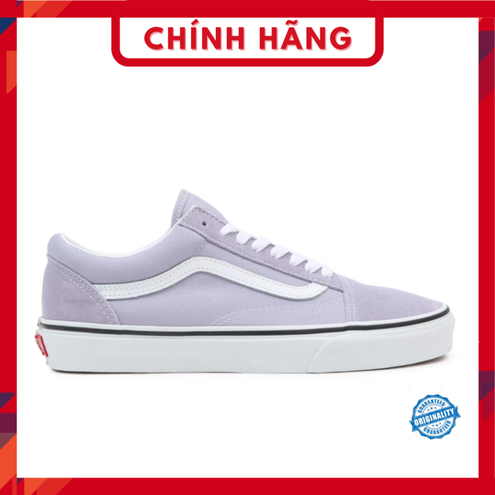 Vans Old Skool Lilac Violet White | Lazada.Vn