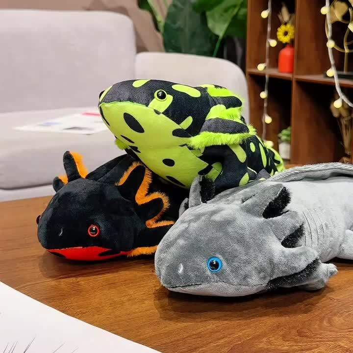 45เซนติเมตรน่ารัก Axolotl ของเล่นใหม่ซาลาแมนเดอร์ยัดไส้ Plushies ตุ๊กตา ...