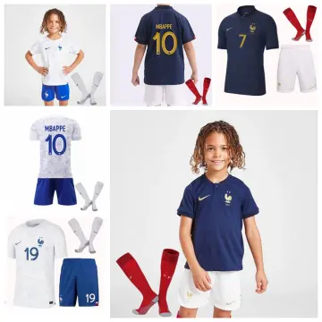 Équipe de France 2022 2023 - 10 Mbappe - Tee-shirt enfant