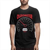 Oldometer 50 50th ของขวัญวันเกิด50 Bday เสื้อยืดผู้ชายผ้าฝ้ายแขนสั้นฤดูร้อน50ปี Born In 1971เสื้อลำลอง Tees เสื้อยืดคุณภาพสูง