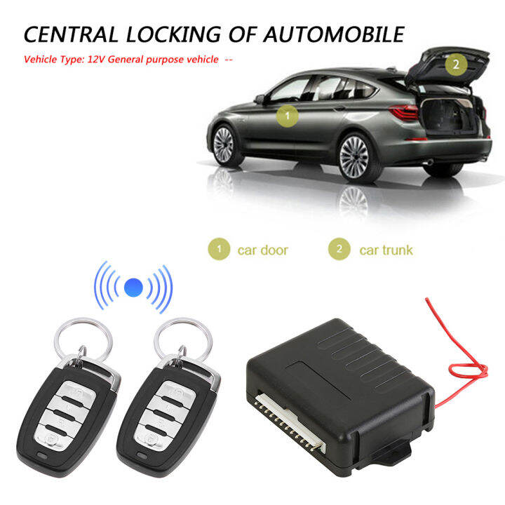 Universal Car Remote Central Door Lock Kit Car Remote Locking Central