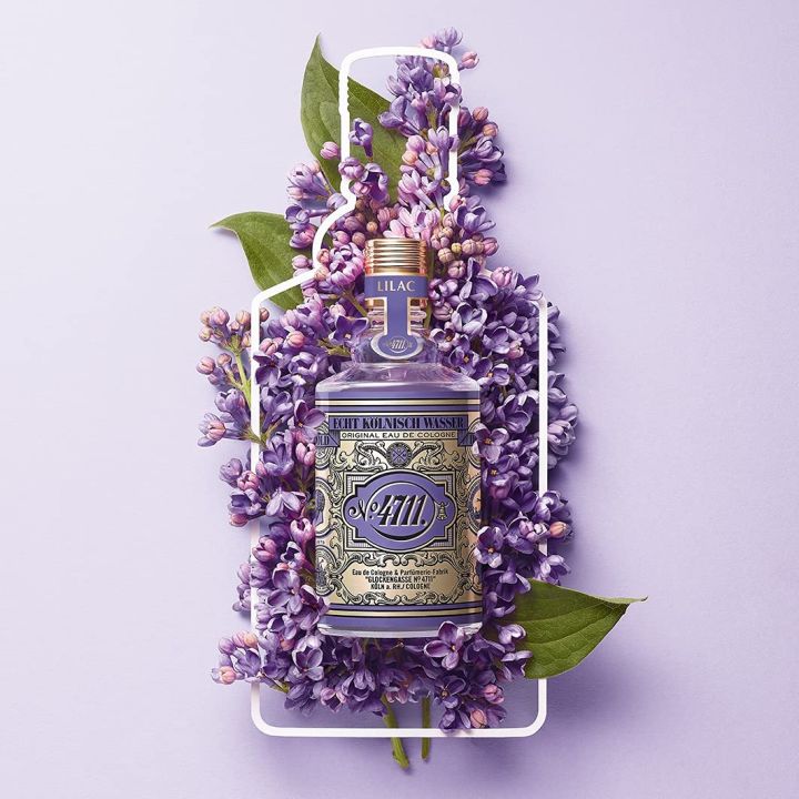 4711-echt-k-lnisch-wasser-floral-collection-lilac-eau-de-cologne-for-women-and-men-100-ml-กล่องขาย