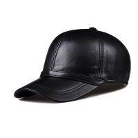 Nuovi Uomini Berretti Da Baseball In Vera Pelle Di Montone ลำลอง Uomo Gioventanatra Cappelli Caldi ฮิปป๊อป Bonnet ME