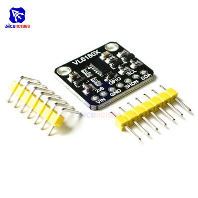 Diymore Vl6180x Range Finder Optical Ranging Sensor โมดูลอินเทอร์เฟซ3.3V 5V Ir Emitter Ambient Light Tof สำหรับ Arduino