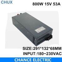 【hot】✜卍☃ 800W switching power supply 15V 53A 110 or 220VAC single output input for cnc cctv led light(S-800W-15V)