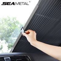 Car Sunshade Protector Foldable Auto Parasol Front&amp;Rear Window Sun Visor Winshield Sun Shade Protection Covers Automotive Goods