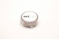 mt masking tape sparkling circle (MTPL1P02) / เทปตกแต่งวาชิ ลาย sparkling circle แบรนด์ mt masking tape จากประเทศญี่ปุ่น