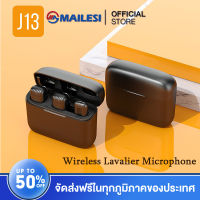 ⭐ส่งไวจากไทย⭐ใหม่ ไมค์ไร้สายหนีบเสื้อ J13 2IN1 Wireless Microphone ไมค์หนีบปกเสื้อ Live Broadcast Gaming Mic สำหรับโทรศัพท์ Android iPhone Samsung oppo vivo Xiaomi Huawei