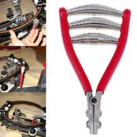 Tennis Badminton Racquet Metal Spring Starting Clamp Stringing Starter Tool