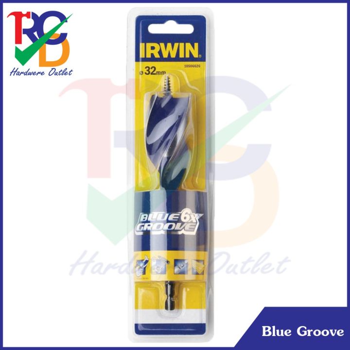 IRWIN Blue Groove 6X Wood Drill Bit ดอกสว่านเจาะไม้