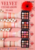 SIVANNA COLORS Velvet Eyeshadow – HF4002 ซิเวนน่า อายแชโดว์  เนื้อดินน้ำมัน 4 เฉดสี เม็ดสีแน่น เนื้อครีมติดง่าย