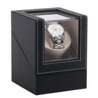 watch winder Box 1 เรือน (มี 2 สีให้เลือก) ตู้เก็บนาฬิกา กล่องเก็บนาฬิกา กล่องหมุนนาฬิกา ตู้นาฬิกาออโตเมติกแบบหมุน ที่เก็บนาฬิกา