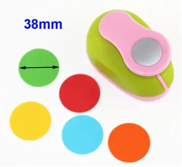 3pcs Paper Hole Punch Shapes, Single Hole Puncher For Crafts,handheld  Circle/star/heart Hole Punch