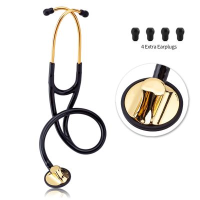 【Online】 yawowe Professional Cardiology Stethoscope พยาบาลอุปกรณ์ทางการแพทย์แบบพกพาด้านเดียวหูฟังบ้านอุปกรณ์ทางการแพทย์