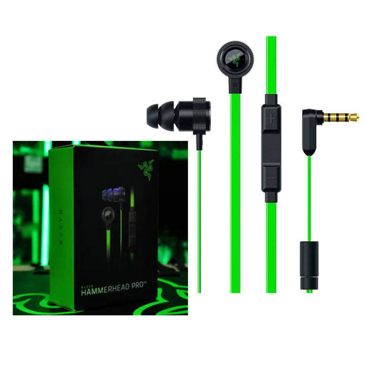 【FAST DELIVERY】Razer Hammerhead Pro Warhammer Shark Pro V2 Earphone