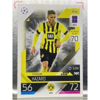 การ์ดนักฟุตบอล Thorgan Hazard 2022/23 การ์ดสะสม Borussia Dortmund การ์ดนักเตะ ดอร์ทมุนด์