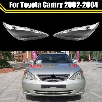 กรอบไฟหน้ารถยนต์สำหรับ Toyota Camry 2002อะไหล่ฝาครอบไฟหน้ารถ2004 2003เคสไฟกระจกไฟหน้า