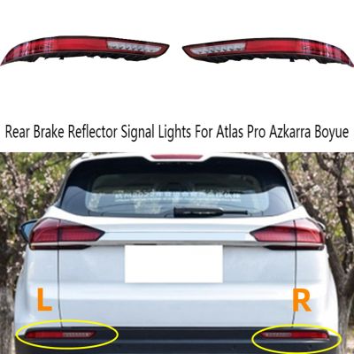 1 Piece Rear Bumper Reflector Brake Reflector Signal Lights for Geely Atlas Pro Azkarra Boyue Right