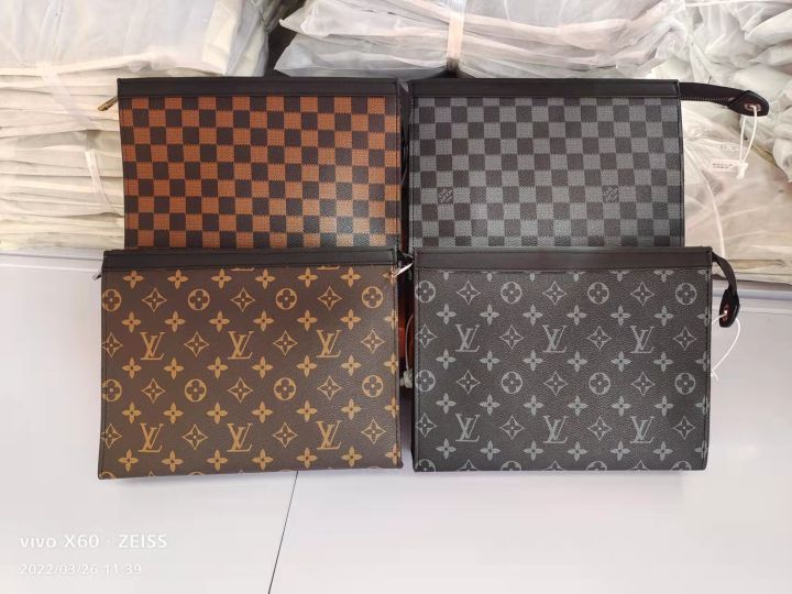 lv-กระเป๋าคลัทช์มีซิปสำหรับผู้หญิงและผู้ชาย-กระเป๋าถือทรงยาวกระเป๋าสตางค์ของแท้2022กระเป๋าใส่บัตรอเนกประสงค์คลาสสิกแฟชั่นเกาหลีกระเป๋าใส่เหรียญกระเป๋าคลัทช์โทรศัพท์มือถือ