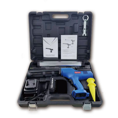 ปืนยิงกาวซิลิโคนไร้สาย 2 in 1 battery Caulking and Adhesive Glue Gun