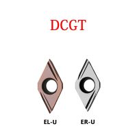 DCGT070204 DCGT 070202 เม็ดมีดเดิม DCGT070202 DCGT11T301 DCGT11T302 DCGT11T304 ER EL FR FL U PR930 TN60 เครื่องกลึง CNC