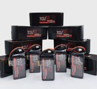 【HOT SALE】 Wolfire 450/650/850MAh 4S 6S 4.2V Lipo แบตเตอรี่ XT30ปลั๊กสำหรับแข่ง FPV โดรนควอด Tattu R-Line