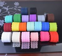 สายริบบิ้นลูกไม้ยาว10เมตร,ผ้าปักลาย DIY เทปแต่งลูกไม้สีขาวสำหรับตกแต่งเย็บ