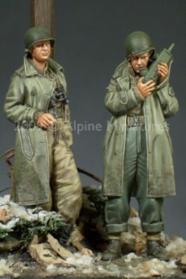 35673 1/35 Resin Figure Model GK WW2 U.S. ARMY Soldier Unpainted Unassambled