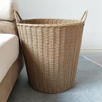 [COD] Dirty clothes storage basket plastic rattan toy dirty hand finishing box on behalf of wholesale