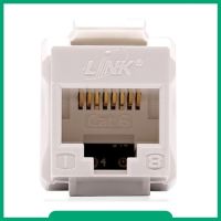 LINK รุ่น US-1006SL เต้ารับสายแลน CAT6 Unshield RJ45 Modular JACK Slim