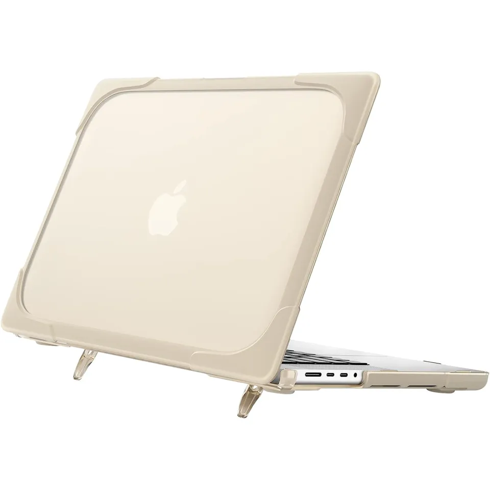 Case For MacBook Pro 14 2023 Shockproof Protection Laptop Cover With  Folding Stand For Pro 14” A2442 M1 Pro/M1 Max 2022/2021