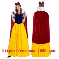 ❏∏ Halloween cosplay costumes fairy tale Snow White role-playing dress adult stage outfit batch