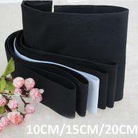 10cm/15cm/20cm Wide Black Sewing Elastic Rubber Band Crochet Elastic Tape Corset Belt Making Material Spine Supporters