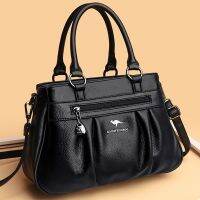 【jw】℡  Luxury Handbags Designer 3 Layers Leather Hand Big Capacity Tote for Top-handle Shoulder