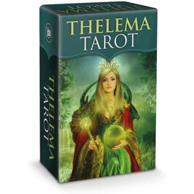 Bought Me Back ! ร้านแนะนำ[ไพ่แท้] Thelema Tarot Mini - Renata Lechner ไพ่ทาโรต์ ไพ่ออราเคิล ไพ่ยิปซี ไพ่ทาโร่ oracle deck card cards