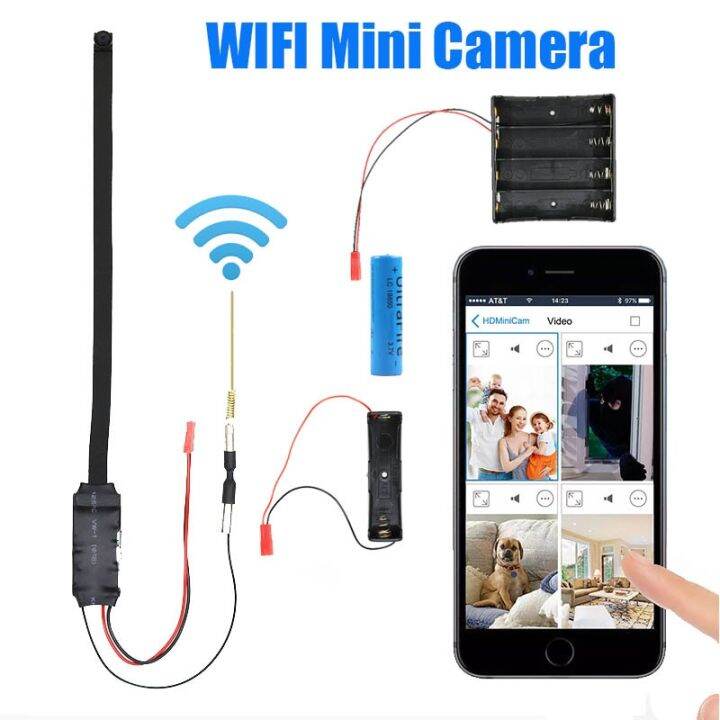 Mini Camera Full HD 1080P Smallest Video Recorder Wireless Night Vision Mini Camcorder Micro