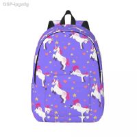 ❧✉✐Mochila Pequena Do Unicórnio Para Crianças Mochila Escola Estudantil De Lona Pônei Bonito Mágico Jardim Infância Menino Menina