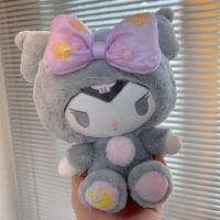 Sanrio การ์ตูน Kawaii Kuromi Hello Kitty My Melody Cinnamoroll ตุ๊กตามือของเล่นตุ๊กตาสำหรับวันเกิดสำหรับเด็กของขวัญฟิกเกอร์อนิเมะ