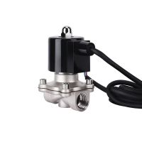 【hot】✒◑﹊  1/2  Closed 304 Solenoid 110V 24V 12V 24v Underwater