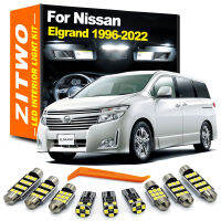 Zitwo CANbus สำหรับ Nissan Elgrand E50 E51 E52 1996- 2003 2010 2019 2020 2021 2022 LED ภายใน Trunk Light Kit รถ l. หลอด ED