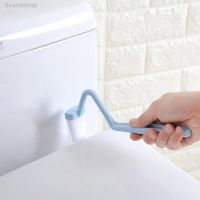 ┋✺✓ Portable Curved Toilet Cleaning Brush Bathroom Cleaning Accessories Toilet Brush Corner Brush Bending Handle Scrubber 1pc